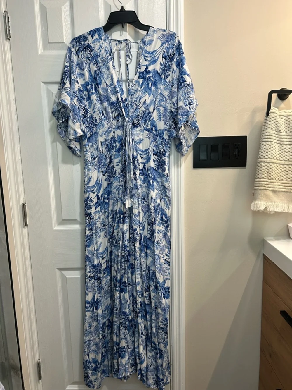 Baltic born Byron Jumpsuit blue Floral size xl - Picture 6 of 9